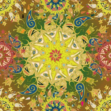 Arkaplan için soyut geometrik renkli desen. vektör illüstrasyonu 