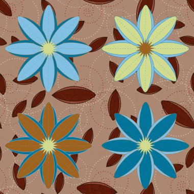 vektör çizim arka planı için seamless modeli   