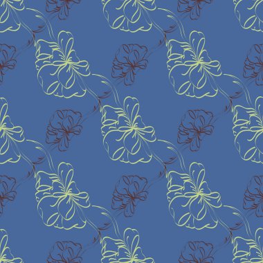 Renkli Yay ve kurdeleler sorunsuz desenli arka.