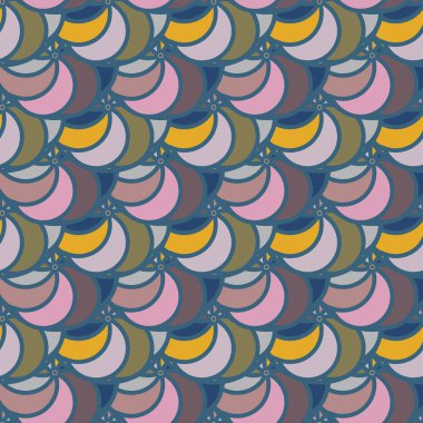 soyut geometrik renk desenli vektör çizimi