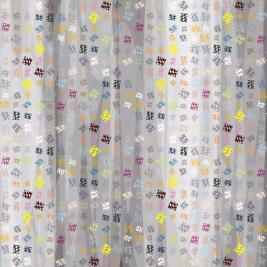 soyut geometrik renkli Dikişsiz desen arka plan için vektör çizim