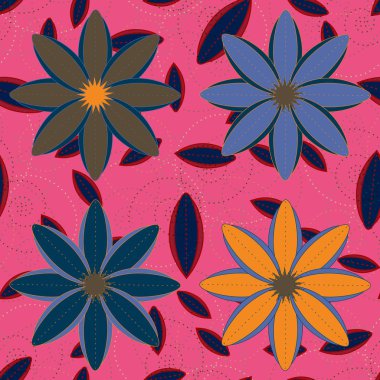 vektör çizim arka planı için seamless modeli   