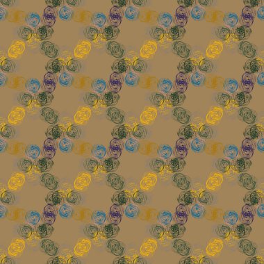 Soyut geometrik renkli seamless modeli, arka plan