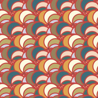 soyut geometrik renk desenli vektör çizimi