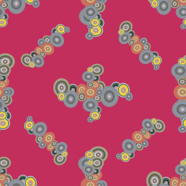 soyut geometrik renkli Dikişsiz desen arka plan için vektör çizim