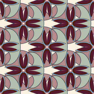 Sorunsuz çiçek desenli arka plan.