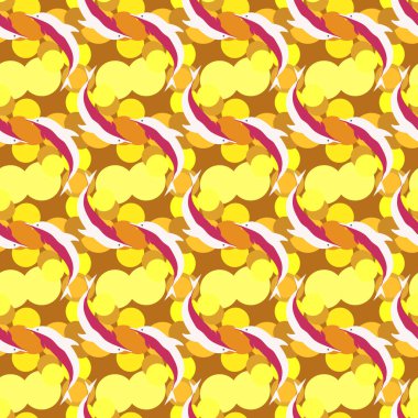 soyut geometrik renkli Dikişsiz desen arka plan için vektör çizim