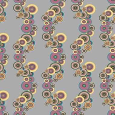 soyut geometrik renkli Dikişsiz desen arka plan için vektör çizim