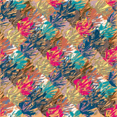 soyut dikişsiz desen, vektör illüstrasyonu