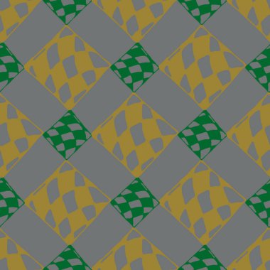 Soyut renkli geometrik Dikişsiz kareli desen arka planı için.