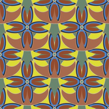 Sorunsuz çiçek desenli arka plan.