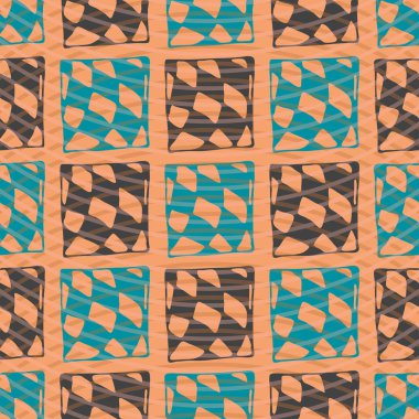 Arka plan için soyut geometrik renkli desen. Duvar kağıdı, desen dolgularını, web sayfası arka planı, yüzey dokuları için dekoratif zemin-ebilmek var olmak kullanılmış.