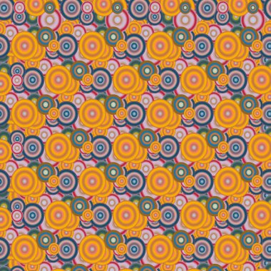 soyut geometrik renkli Dikişsiz desen arka plan için vektör çizim