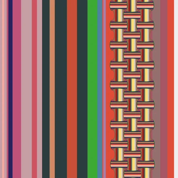 Abstrakt Geometrisk Färgglada Mönster — Stock vektor