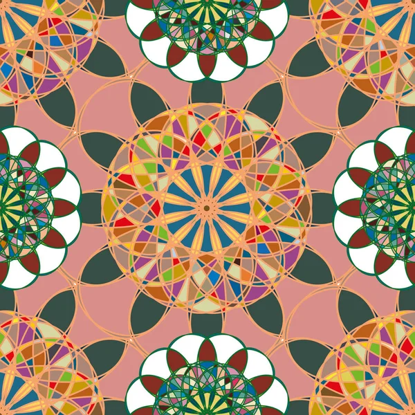  soyut çiçek geometrik Dikişsiz desen arka planı için