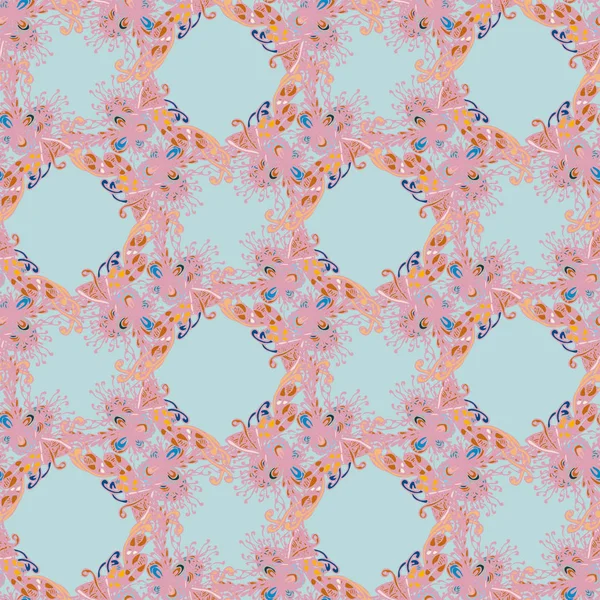 Soyut renkli Dikişsiz desen arka planı için. 