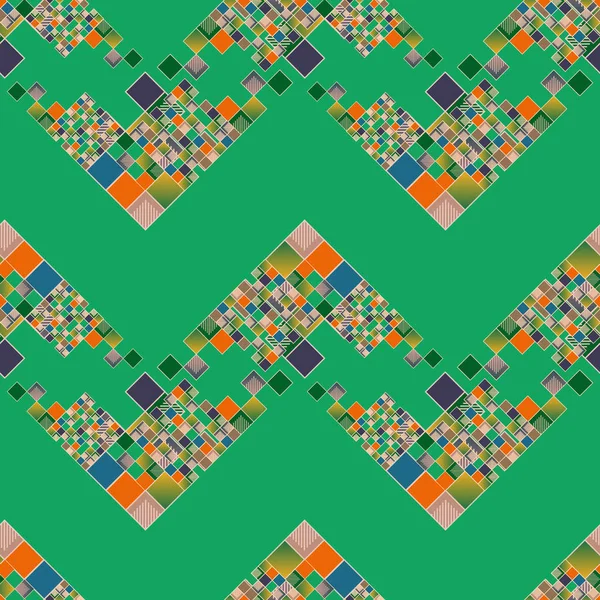 sanatsal küpleri ve kareleri şekiller duvar kağıdı, sorunsuz tasarlamak vektör çizim 