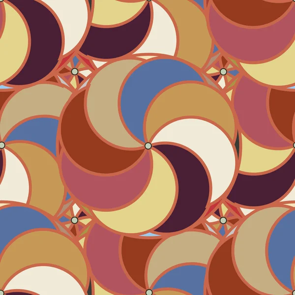 soyut geometrik renk desenli vektör çizimi