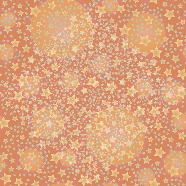 Abstracto Geométrico Patrón Inconsútil Colorido Con Estrellas Ilustración Vectorial — Vector de stock