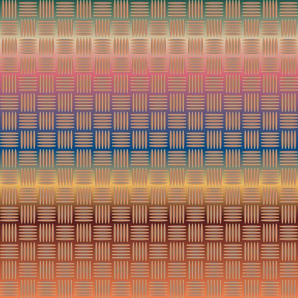 Oluklu demir doku, paslanmaz çelik desen, vektör çizim 