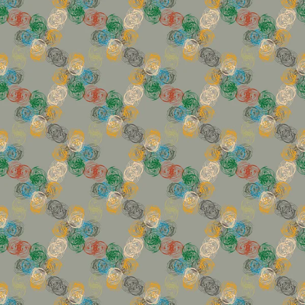 Soyut geometrik renkli seamless modeli, arka plan