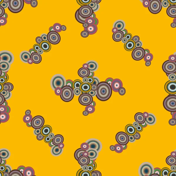 soyut geometrik renkli Dikişsiz desen arka plan için vektör çizim