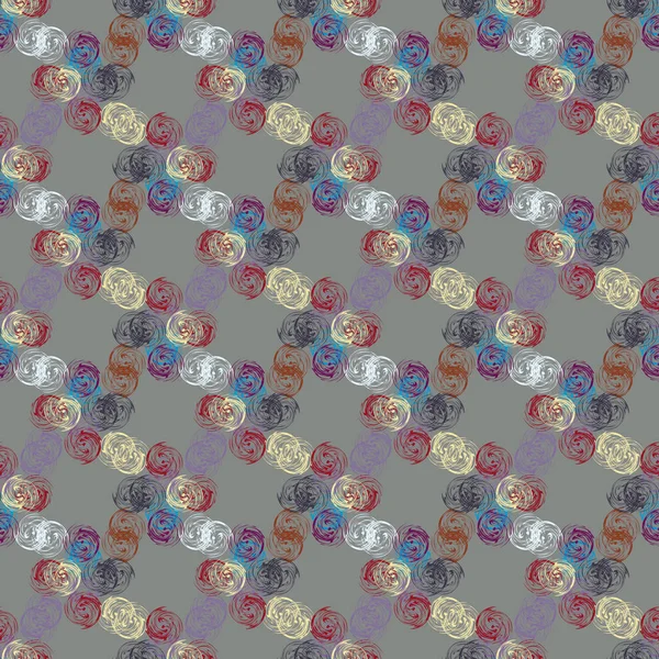 Soyut geometrik renkli seamless modeli, arka plan