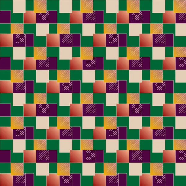 grafik küpleri ve kareler arka plan, sorunsuz tasarlamak vektör çizim 