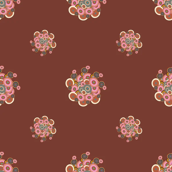 soyut geometrik renkli Dikişsiz desen arka plan için vektör çizim