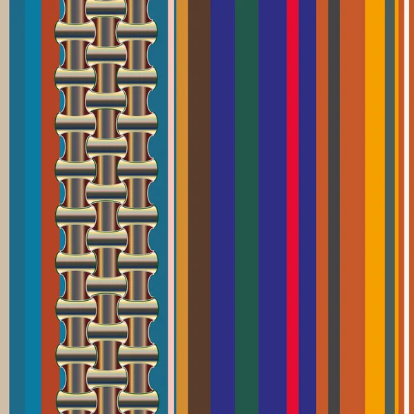Modèle Géométrique Abstrait Coloré — Image vectorielle