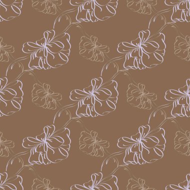 Renkli Yay ve kurdeleler sorunsuz desenli arka.