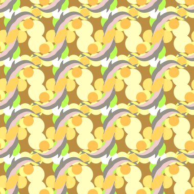 soyut geometrik renkli Dikişsiz desen arka plan için vektör çizim