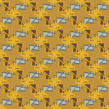 soyut geometrik Dikişsiz desen arka planı için. 