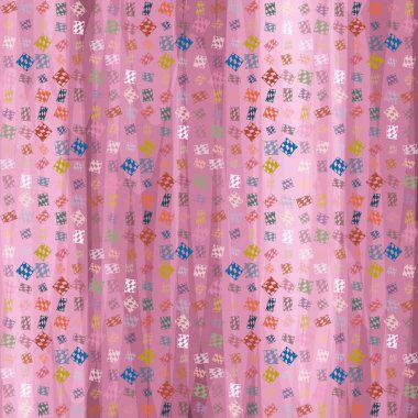 soyut geometrik renkli Dikişsiz desen arka plan için vektör çizim