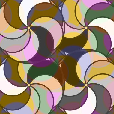 soyut geometrik renk desenli vektör çizimi