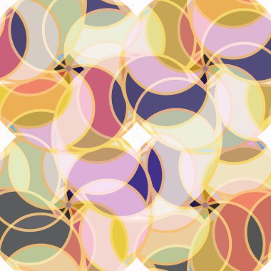 soyut geometrik renk desenli vektör çizimi