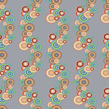 soyut geometrik renkli Dikişsiz desen arka plan için vektör çizim