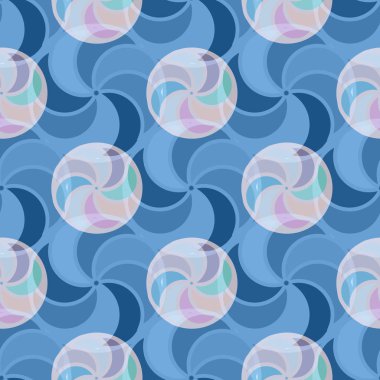 soyut geometrik renk desenli vektör çizimi