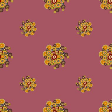 soyut geometrik renkli Dikişsiz desen arka plan için vektör çizim