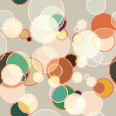 Daireler ile sorunsuz arka plan