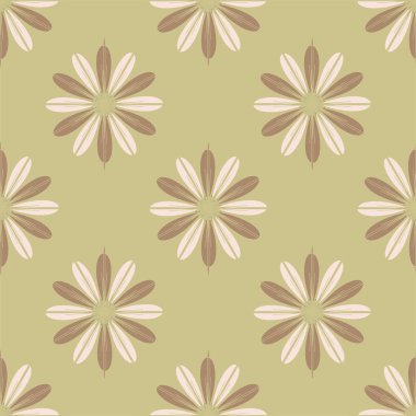  arka plan için çiçekli soyut geometrik seamless modeli