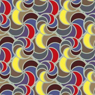 soyut geometrik renk desenli vektör çizimi