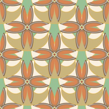 Sorunsuz çiçek desenli arka plan.