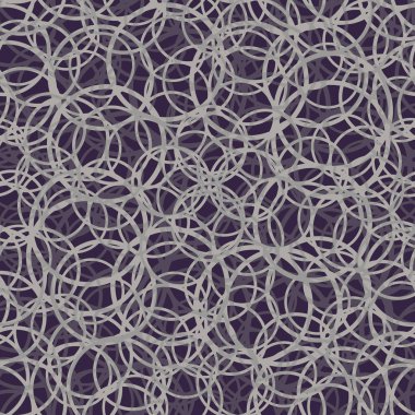 vektör çizim arka planı için daireler ile seamless modeli   