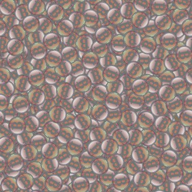 bitcoins parlak parlak pahalı sikkeleri ile Seamless modeli 