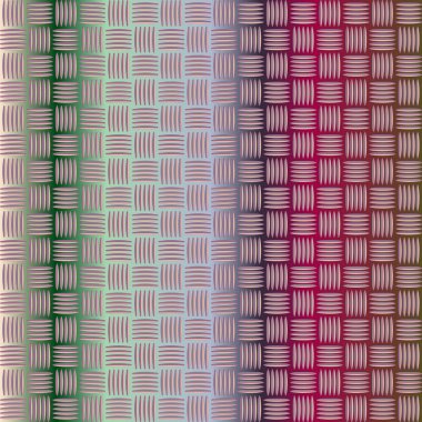 parlayan oluklu demir doku, paslanmaz çelik desen, vektör çizim 