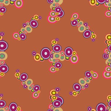 soyut geometrik renkli Dikişsiz desen arka plan için vektör çizim