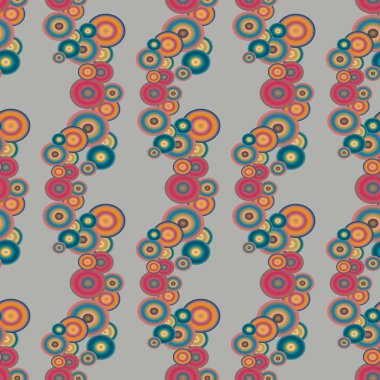 soyut geometrik renkli Dikişsiz desen arka plan için vektör çizim