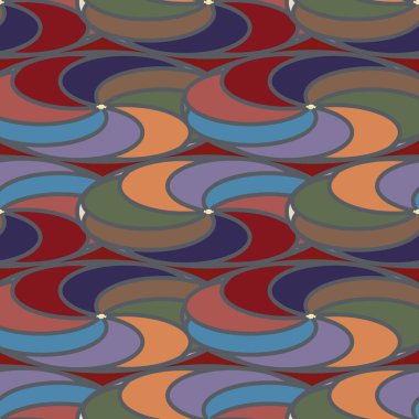 soyut geometrik renk desenli vektör çizimi