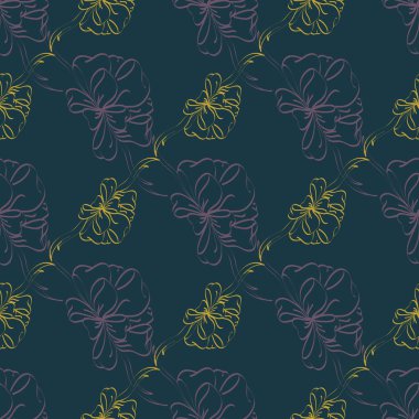 Renkli Yay ve kurdeleler sorunsuz desenli arka.